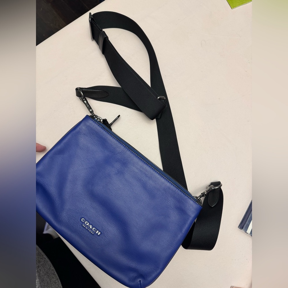 COACH Unique Color Unisex Crossbody Bag, EUC